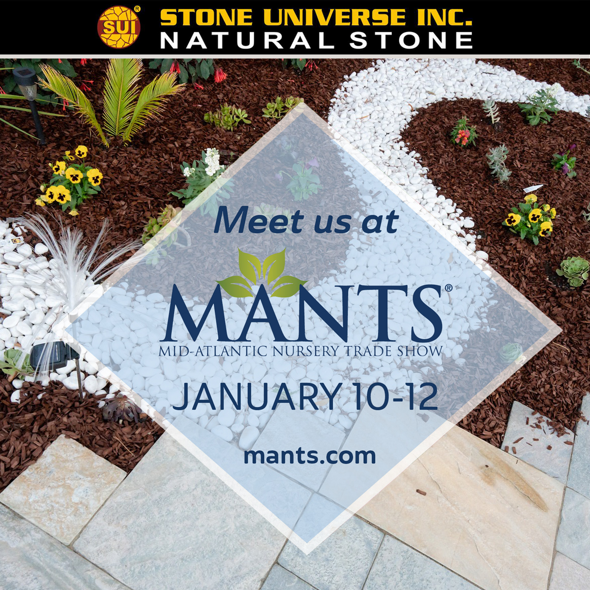 Visit: suistone.com/events/
We are all set to showcase you Our finest Nursery Product collection.
✨ Come Visit us at MANTS 2024
✨ BOOTH 2015
✨ Baltimore, MD
 
 #exhibition #exhibitors #MANTS2024 #MANTSBaltimore #GreenIndustry #Landscaping #Hardscaping #Ontario #Tuesday