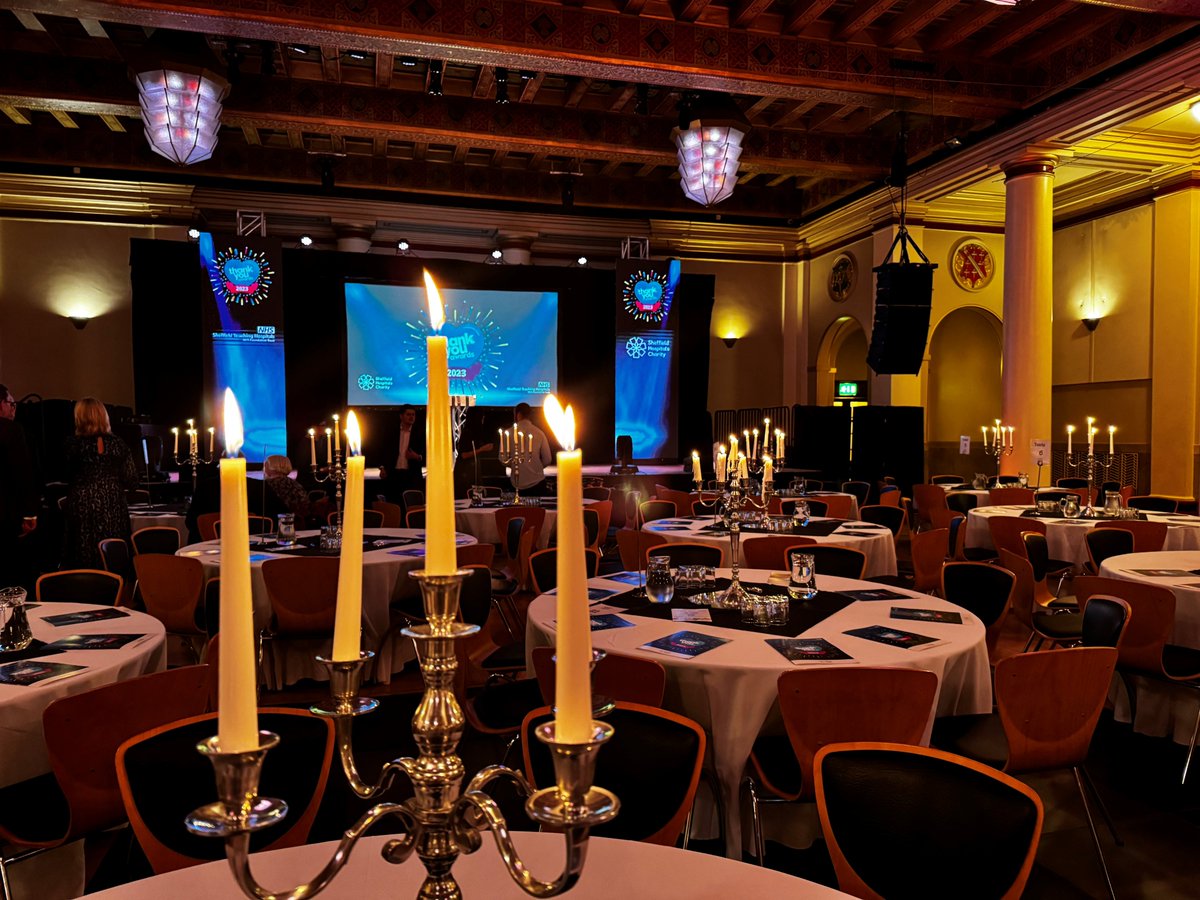 Last month, we sponsored the Sheffield Teaching Hospitals NHS Foundation Trust Thank You Awards💙 The event at Sheffield City Hall Ballroom saw incredible staff from across @SheffieldHosp receive recognition for their achievements✨ 👏 Find out more: sheffieldhospitalscharity.org.uk/news/sheffield…