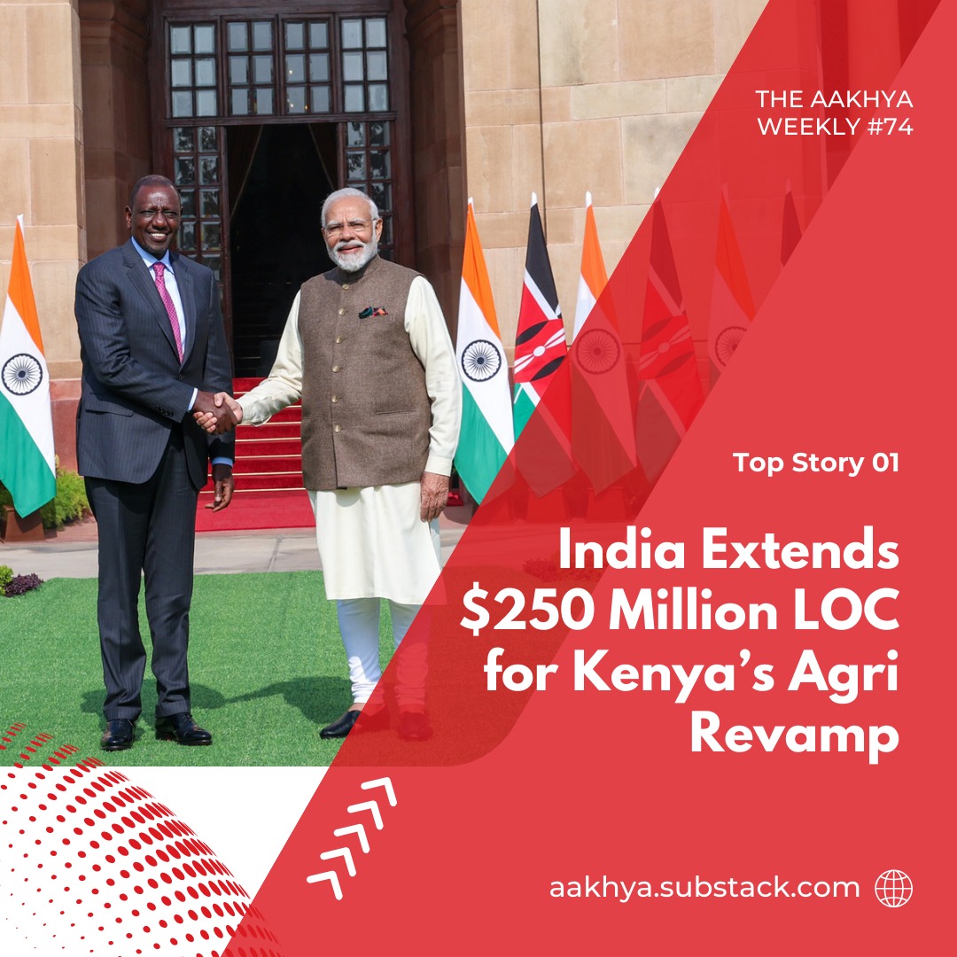 Kenya's President, William Samoei Ruto, concluded a crucial visit to India, strengthening bilateral relations and marking a milestone in enhancing economic cooperation. Prime Minister Narendra Modi announced a significant step by pledging a $250 million Line of Credit for Kenya's