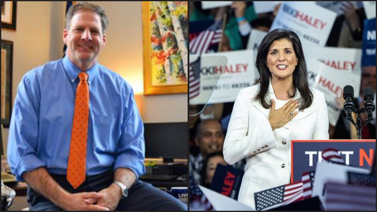 IAPolls2022's tweet photo. BREAKING: New Hampshire Governor Chris Sununu (R) will endorse Nikki Haley for President in 2024.

https://t.co/WJdl1tUM1Z https://t.co/ETYGcKKmPS