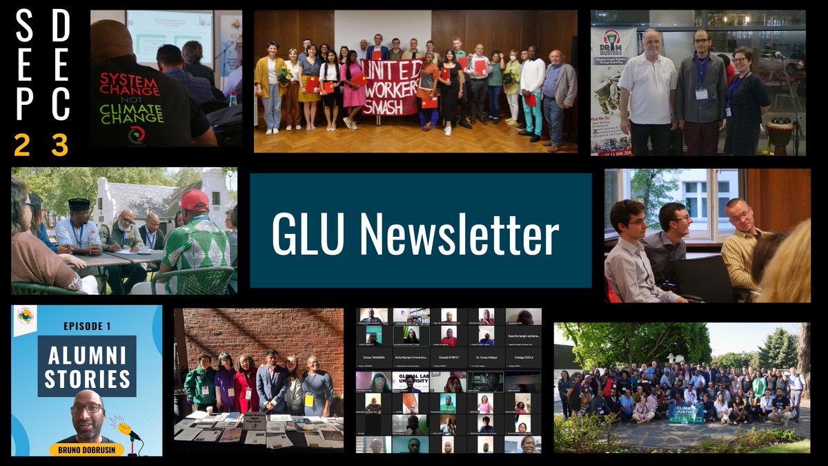 📣GLU Newsletter for September-December 2023 is out! In case you haven´t received it, you can check it out here: mailchi.mp/c9c8062c613f/g… It features a lot of interesting updates and news from around the partner and friends network.