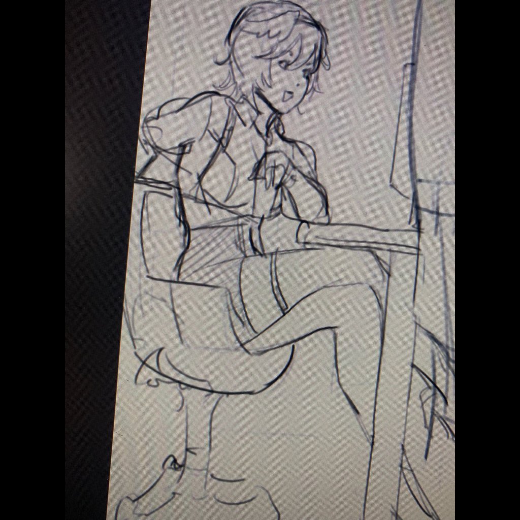 @AK19772ch ルイ姉も大好きです!
カリオペさんとか頭身が高いキャラは描きやすいかも 