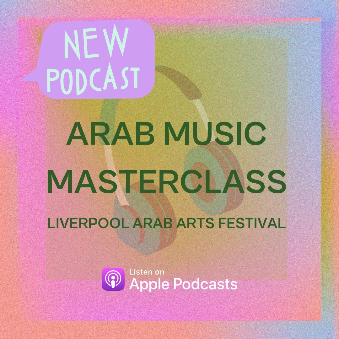 🎧 New podcast alert 🎧 Our online show, Arab Music Masterclass, is now available as a podcast. Discover stories from Arab music, from the legend of Umm Kulthum to the Somali Disco Scene of the 1980s First four episodes on Apple Podcasts here podcasts.apple.com/gb/podcast/ara…