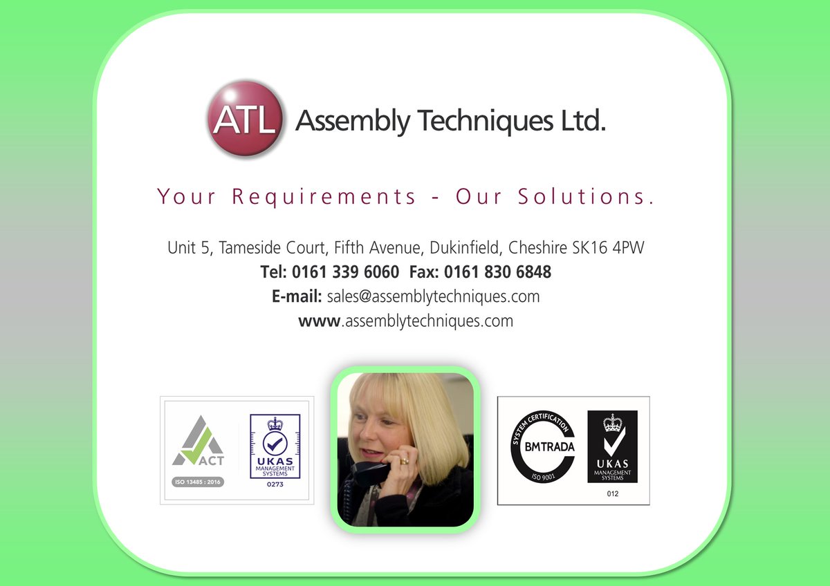 Assembly Techniques Ltd (@ATL_assembly) / Posts / X