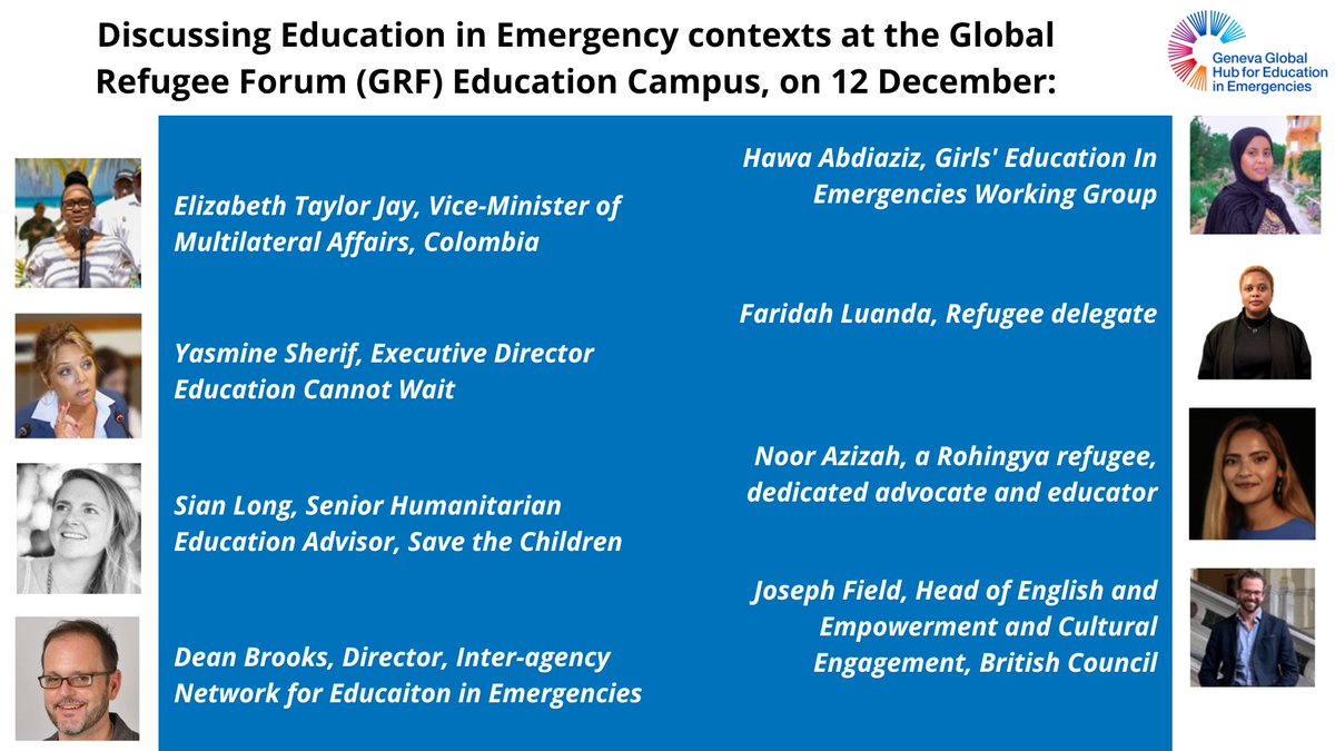 At this critical moment, a strong alliance of diverse entities is 🔑 for #EducationinEmergencies. Urgent collaboration needed to address underfunding/lack of prioritization. 50 EiE Hub members affirm need for collective effort to overcome challenges

👉tinyurl.com/4ptnrjv3