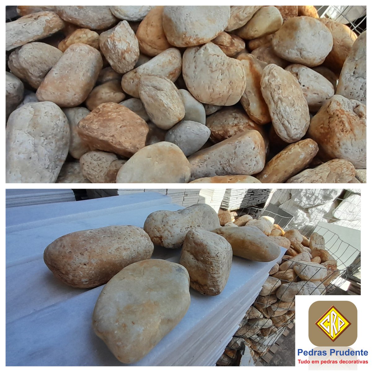 pedras_prudente's tweet image. #Seixos para #jardinagem, revestimento e #decoração a pronta entrega!