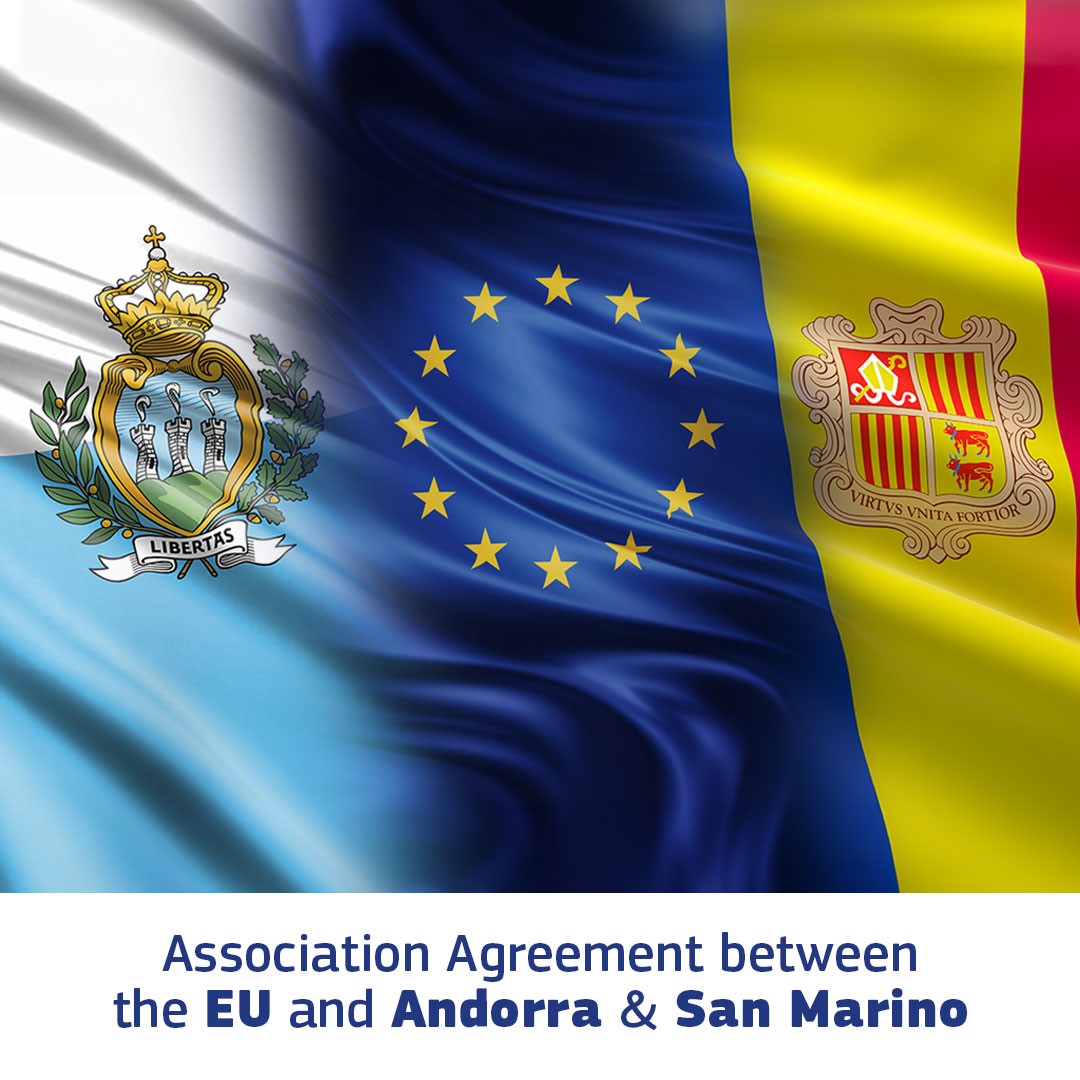 I welcome the end of negotiations for an Association Agreement with Andorra &amp; San Marino.

It will enshrine our privileged relationship.

#Andorra &amp; #SanMarino are located in the heart of Europe. They will now be closer members of the EU family than ever.

europa.eu/!FXxM7x