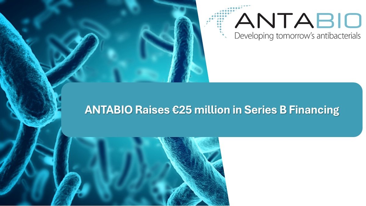 ANTABIO Raises €25 million in Series B Financing. The financing will be used to support the clinical development of MEM-ANT3310, a next generation antibacterial combination currently in phase 1 trials b3cnewswire.com/202312122501/a… #biotech