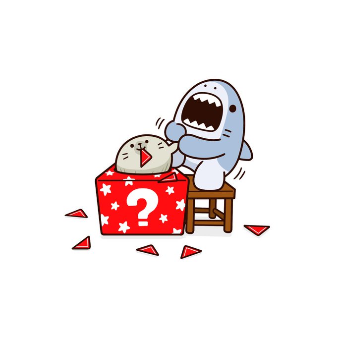 「shark costume sitting」 illustration images(Latest)