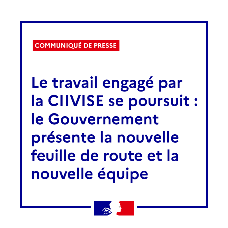 Enfance_gouv's tweet photo. Communiqué 🗞️| Le travail engagé par la @CIIVISE_contact se poursuit : le @gouvernementFR présente la nouvelle feuille de route et la nouvelle équipe ⤵️