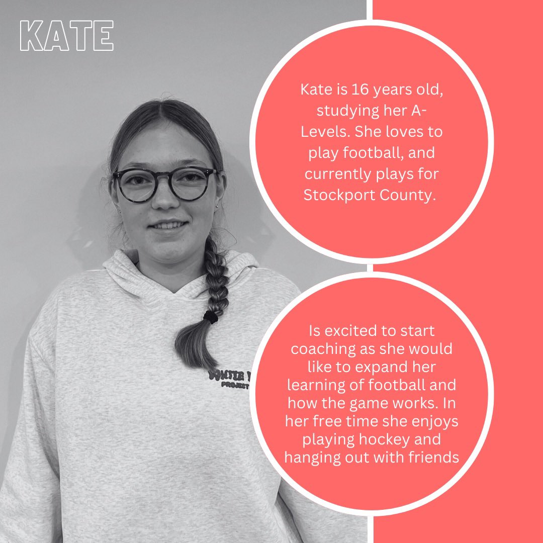 Get to know our young coaches from our Future Leaders Programme ✨