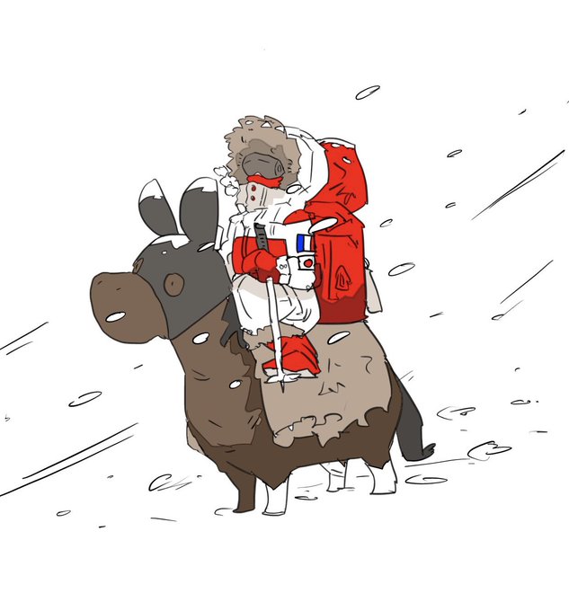「reindeer」 illustration images(Latest｜RT&Fav:50)