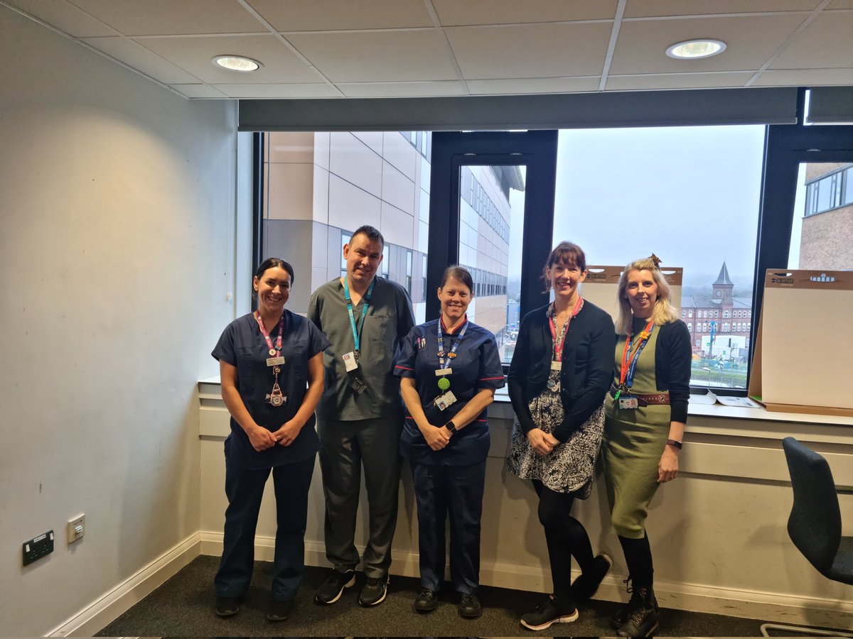 Spent a lovely morning training more Champions. Welcome to the team 🥳 @NatGuardianFTSU @nottmhospitals