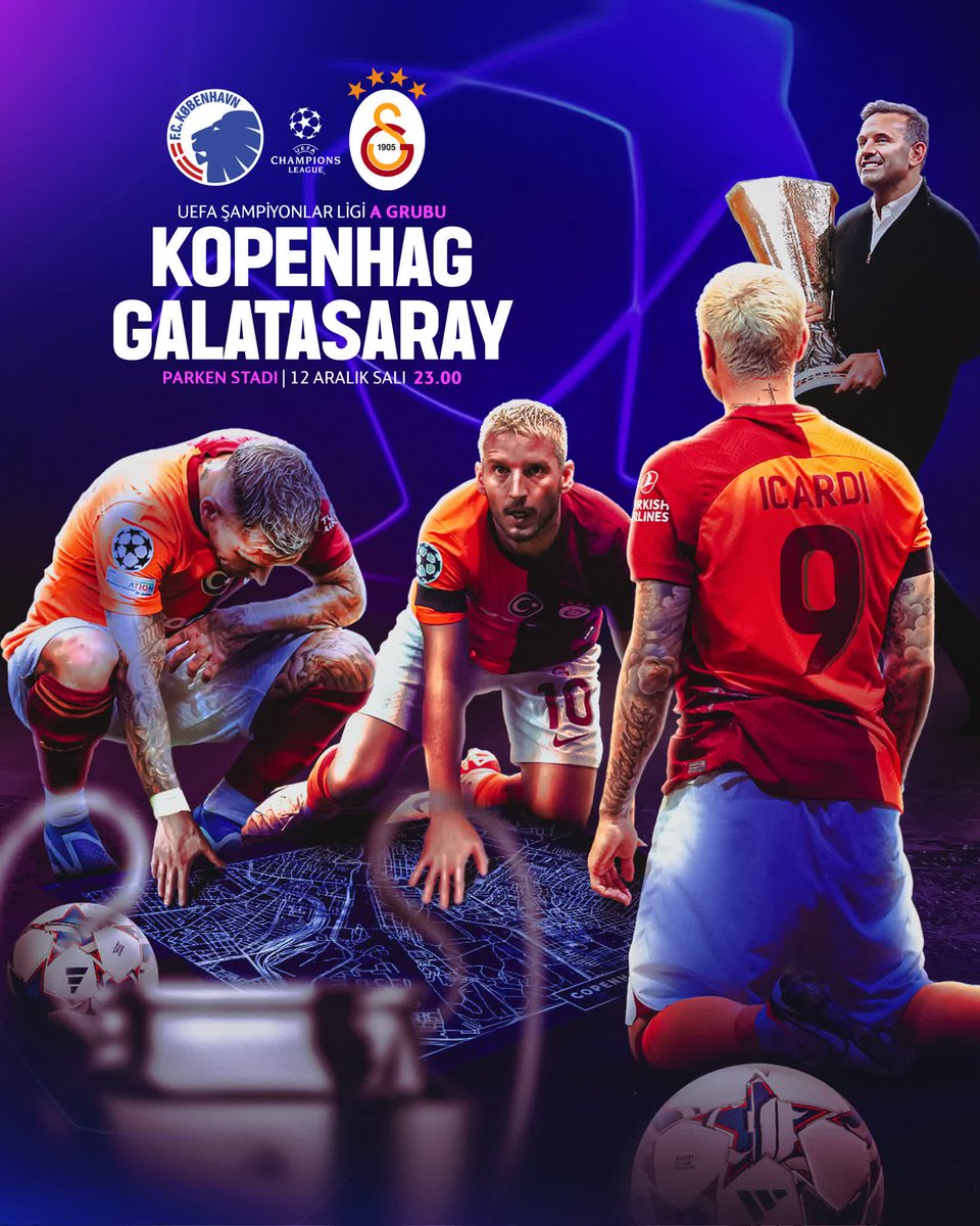 Temsilcimiz Galatasaray, tur için sahaya çıkıyor. 👀 #galatasaray #şampiyonlarligi #futbol #ucl