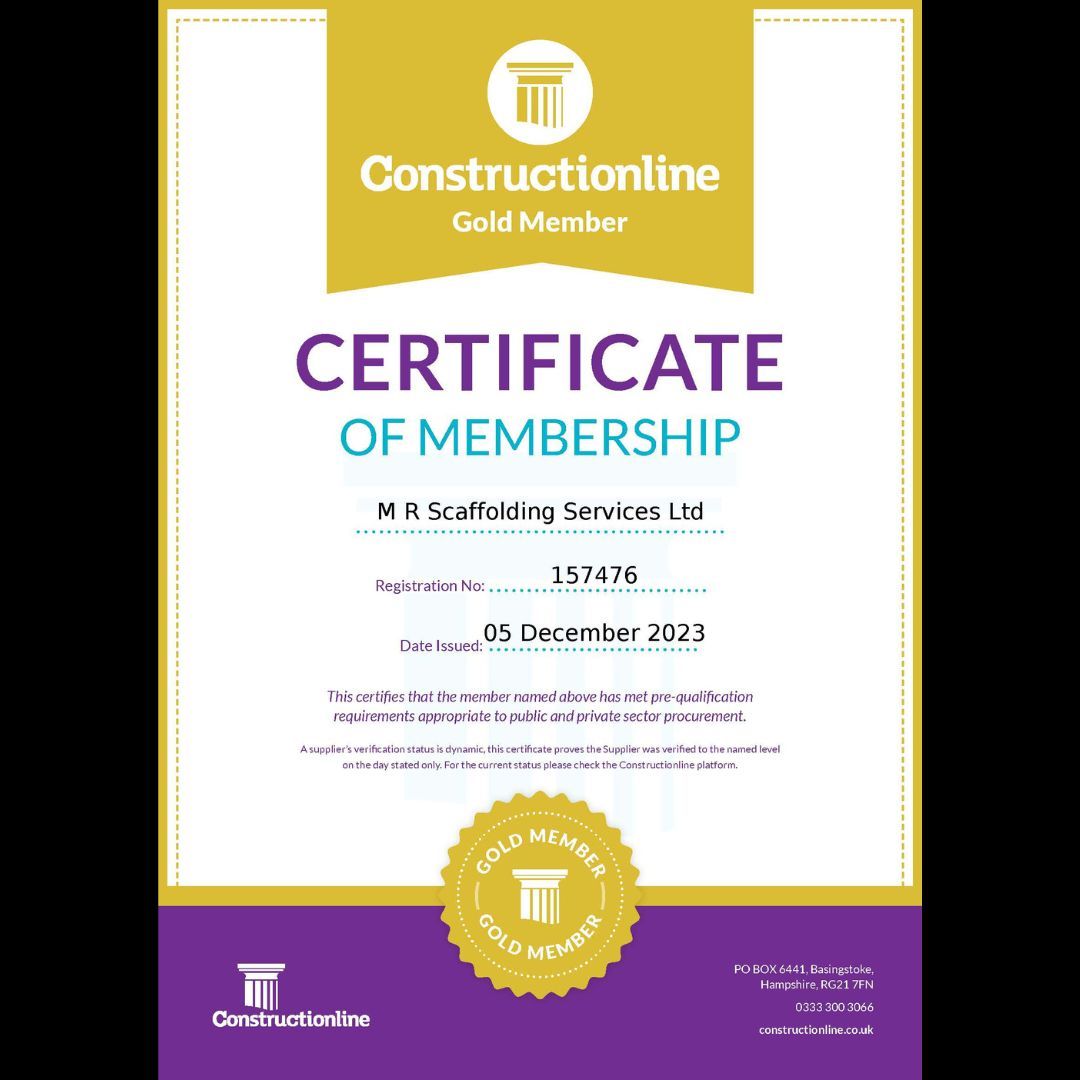 M R Scaffolding tweet media