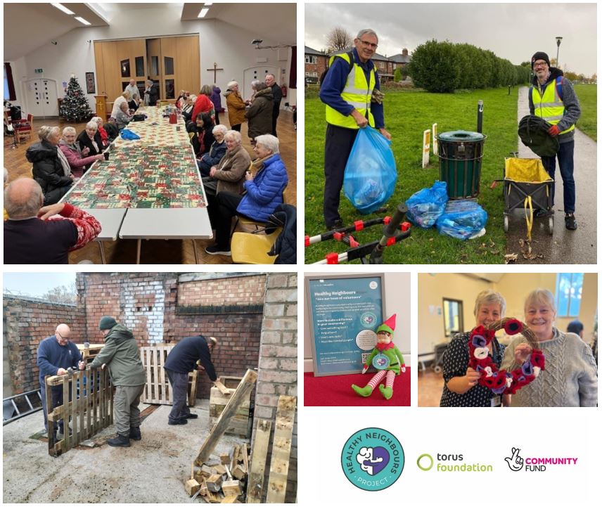 🌈 Big thanks to @tnlcomfund for strengthening the impact from our #HealthyNeighbours project across @WeAreTorus communities!

From @firstpersoncic's Peace Garden, @sthwellebing's festive Time4Me celebrations, @healthyneighb's litter picks & more💜

➡️torusfoundation.org.uk/customer/healt…