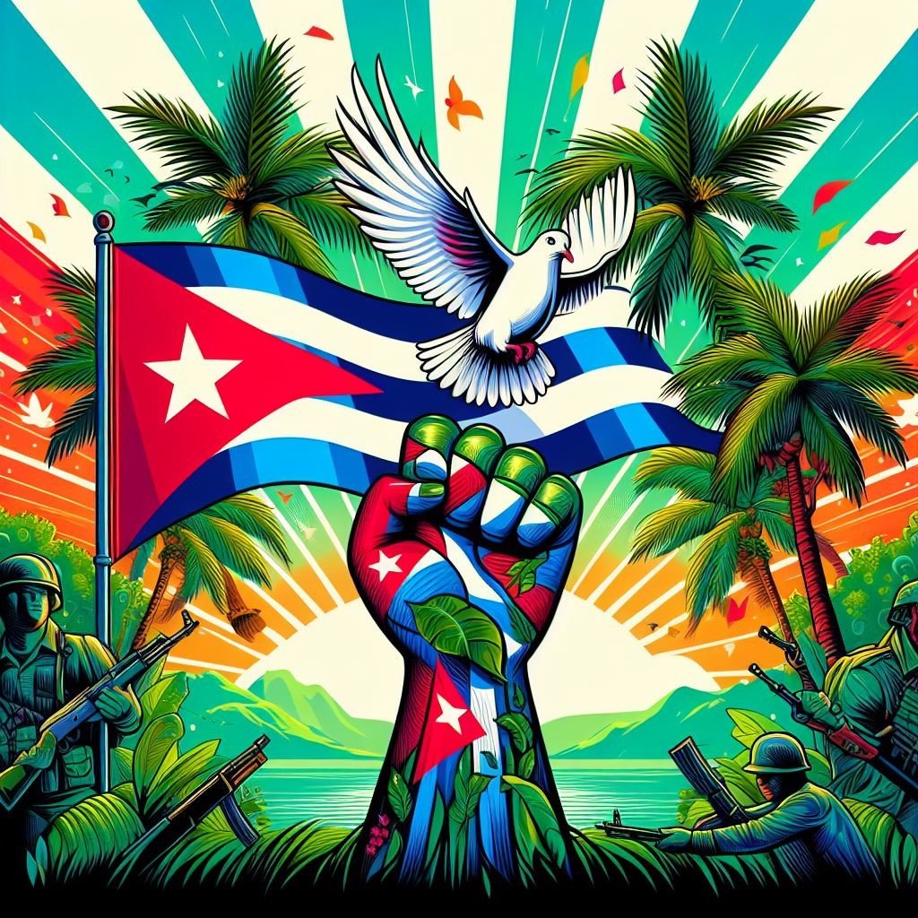 Nuestra #Cuba brilla en un mundo despiadado y nos sopla la fuerza del amor y la dignidad para continuar #DefendiendoCuba🇨🇺💪❤️ ✨#EstaEsLaRevolución✨