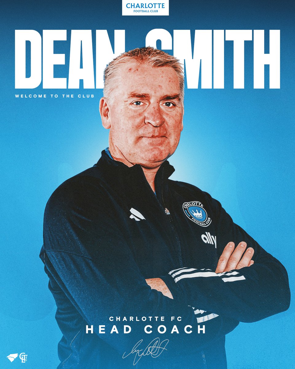 Premier League pedigree has arrived in the Queen City! ⚽️👑 Dean Smith is #ForTheCrown