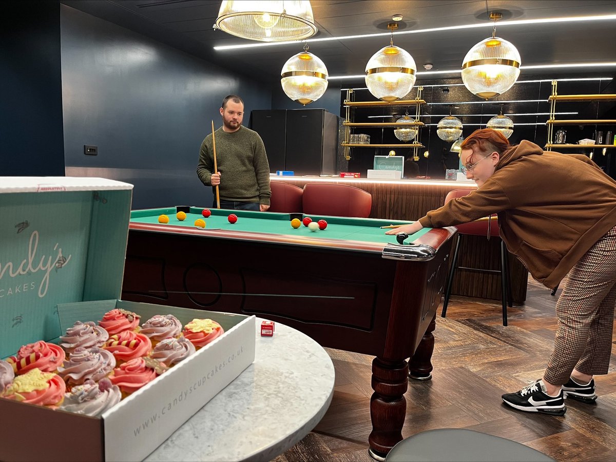 FireshineGames's tweet image. Big thanks to @OHCWebDesign for sending the team these cute cupcakes! 😋🧁

(Can you tell we love our new office?)