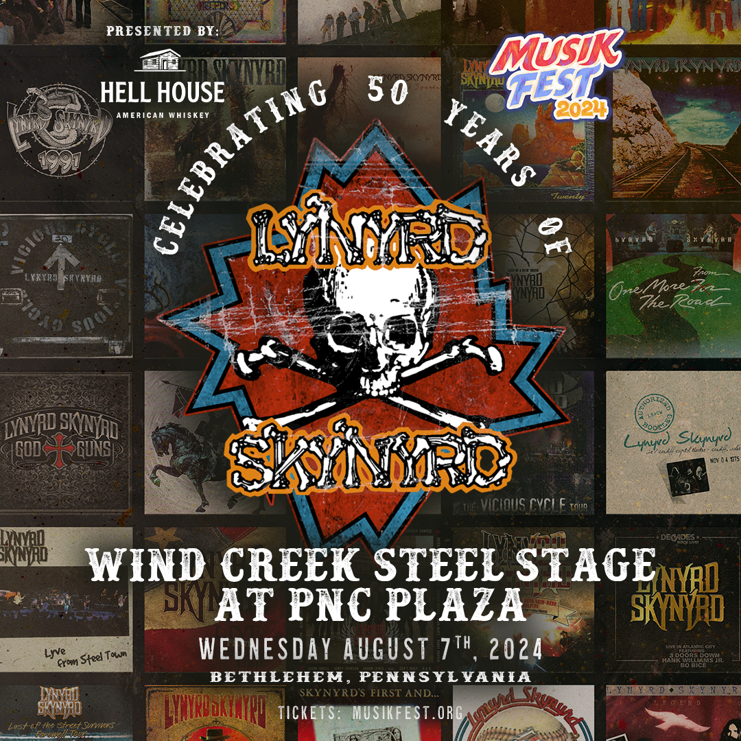 ❗JUST ANNOUNCED❗ Lynyrd @Skynyrd takes the @WCBethlehem Steel Stage at @PNCBank Plaza on August 7th! Tickets go on sale this Friday, 12/15, at 10 a.m.🎟️👉 brnw.ch/21wFfex S/o to our friends at Fulton Bank and @999TheHawk for making this show possible❤️