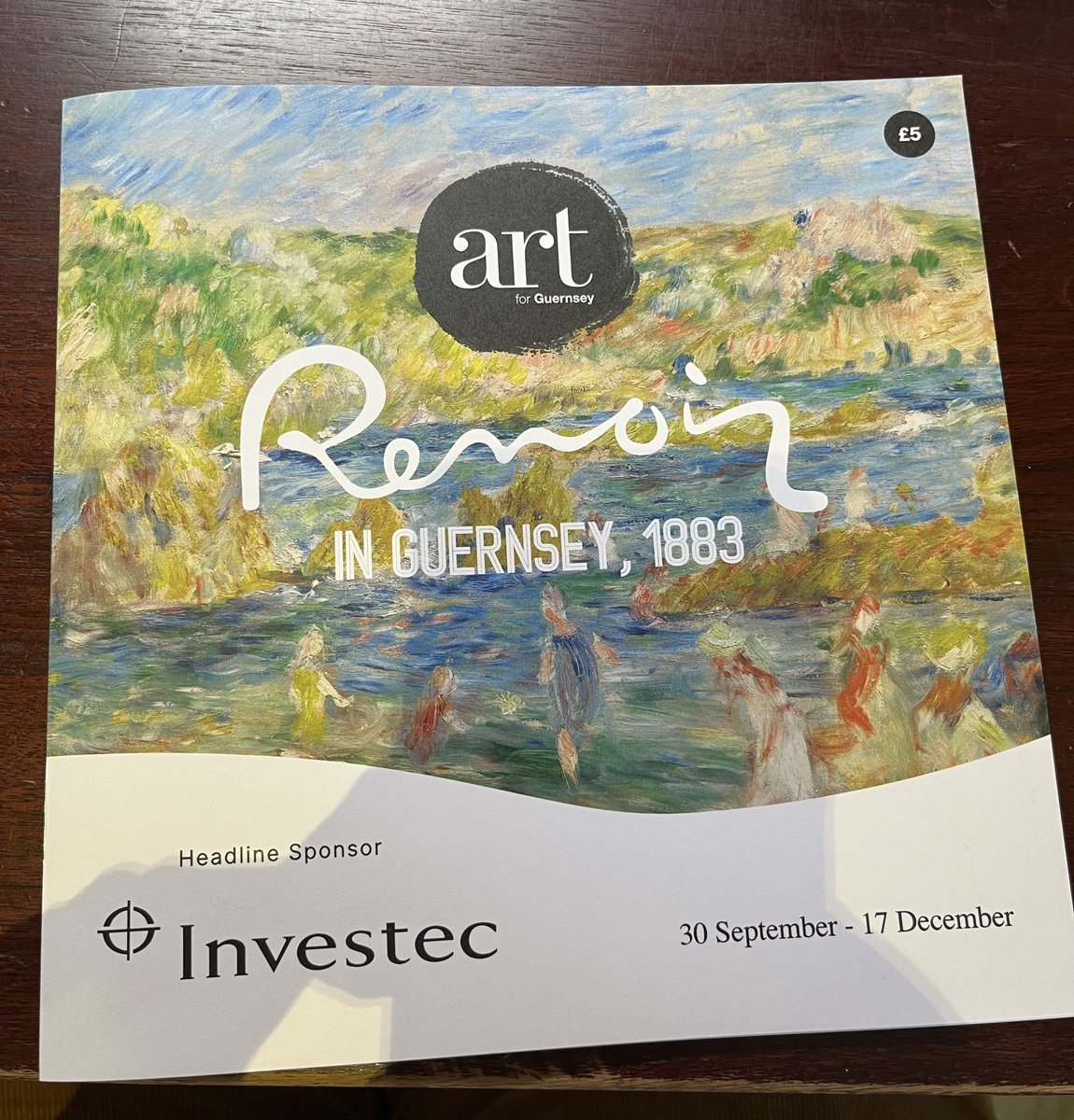 The #Renoir exhibition is in its final week @GuernseyMuseums - do see it if you can. A great achievement from @ArtforGuernsey.
