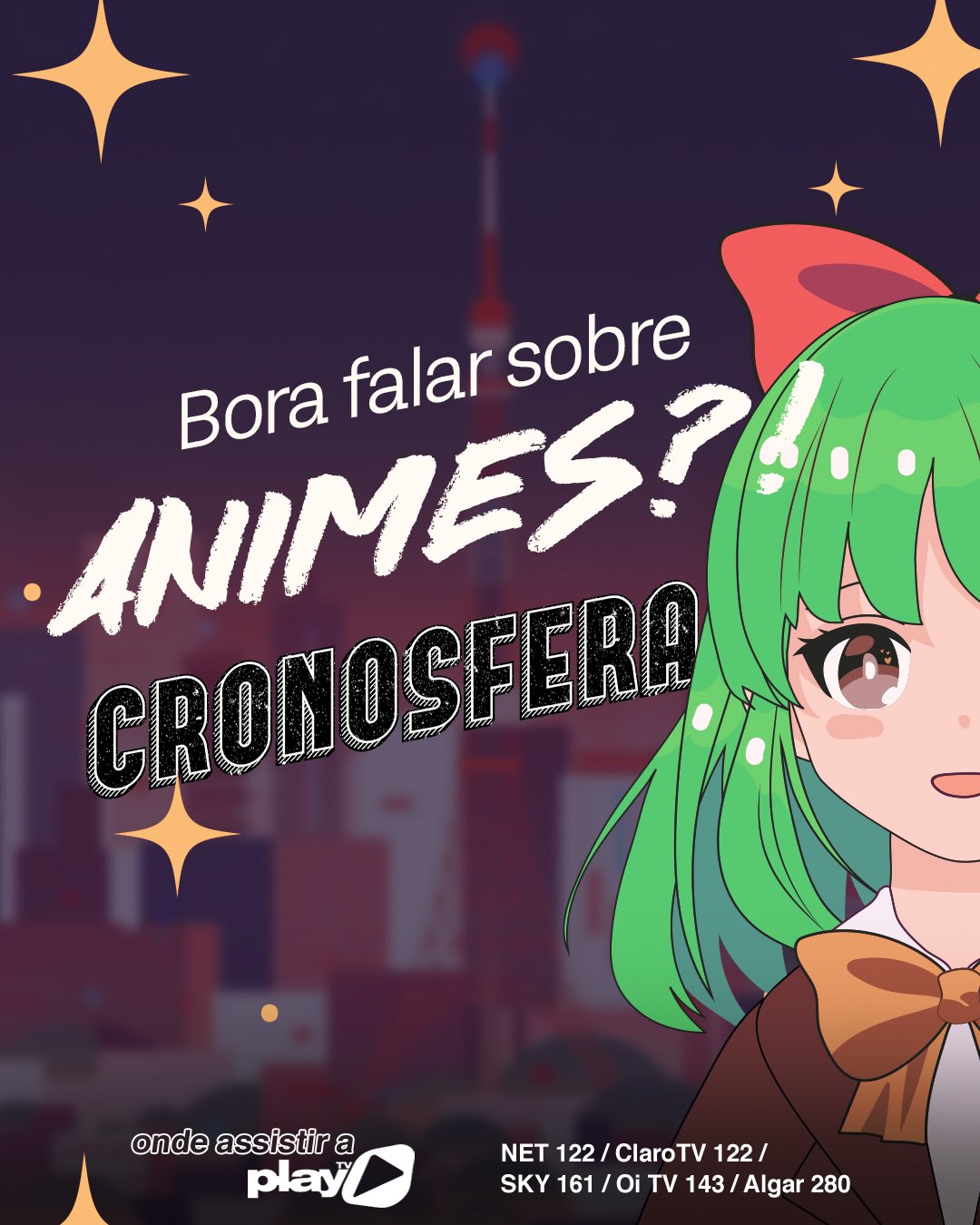 Play TV: emissora divulga os horários de seus animes – ANMTV