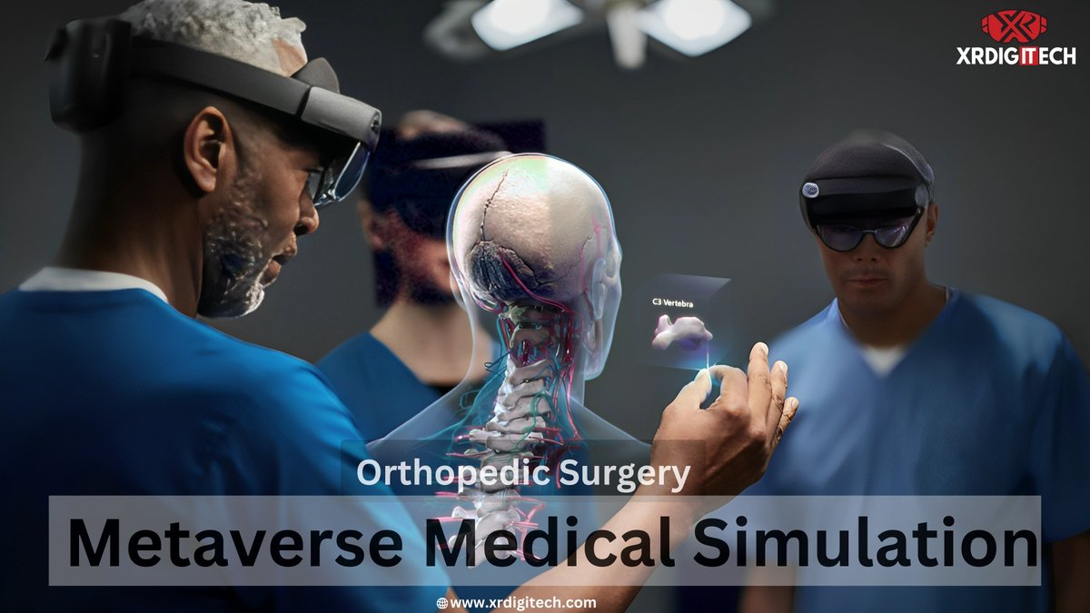XRDigitech's tweet image. Next-Level Learning: How Medical Virtual Simulation Is Transforming Healthcare
From Textbook to Virtual Scalpel: The Rise of Medical VR
Medical Virtual Simulation: Train Smarter, Not Harder

#Metaverse #VirtualReality #MedicalResearch 
#Metaverse #surgery  #DigitalIndia #AI美女