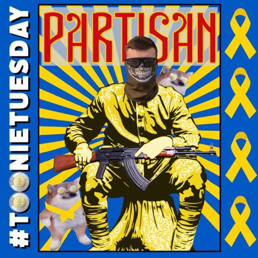 Wendehopes's tweet image. Today’s #ToonieTuesday is top secret. Supporting 🇺🇦 PARTISANS with funds for ops on occupied territories. Take out your rage and see more -💥
Its simple donate £2 $2 €2
&amp;amp; 📫 a screenshot of your donation in the replies.
‼️No Comments in PayPal, 
No Personal Info.
RETWEET &amp;amp; BOOST…