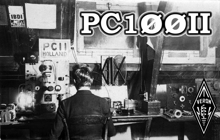 In memory of the first intercontinental contact on 113m (2653khz) between
PCII and the American station 2AGB on the night of December 26 to 27, 1923
#QSO #hamradio #UR4CTA #PC100II #cw #veron #Netherlands #Hague #Kyiv
