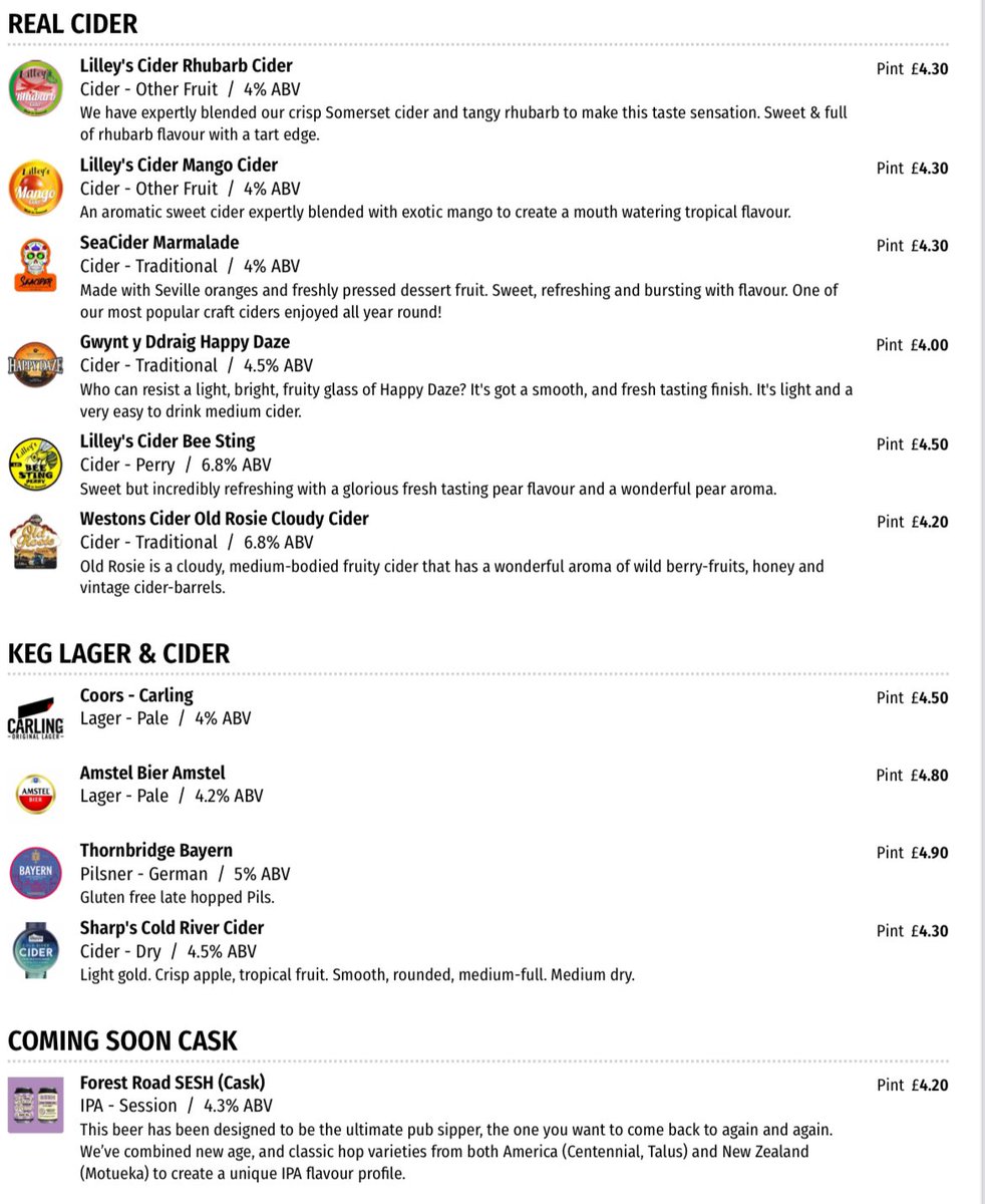 Cask today from <a href="/Torrside/">Torrside Brewing</a> <a href="/lentonlane/">Lenton Lane Brewery</a> <a href="/TitanicBrewers/">Titanic Brewery</a> <a href="/SirenCraftBrew/">Siren Craft Brew</a> <a href="/northridingbrew/">northridingbrewery</a> @NeneValleyBrew <a href="/BangTheElephant/">Bang The Elephant Brewing Co.</a> <a href="/CRBrewery/">Castle Rock Brewery</a> 🍻