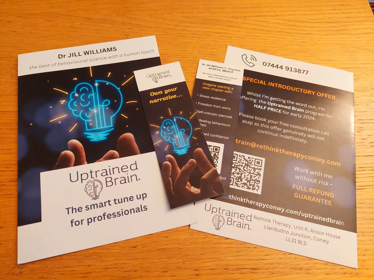 Jill Williams (@uptrainedbrain) on Twitter photo Shiny new brochures all ready for networking with <a href="/networkshe/">Network She</a> on Thursday.
Let me know if you'd like one! (PDF versions for emailing coming very soon) Shiny new brochures all ready for networking with <a href="/networkshe/">Network She</a> on Thursday.
Let me know if you'd like one! (PDF versions for emailing coming very soon)