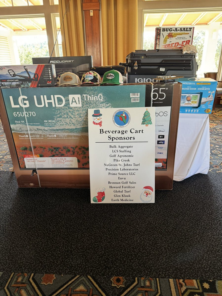 Great turnout for the Toys for Tots Christmas Tournament <a href="/worldgolfvillag/">World Golf Village</a>