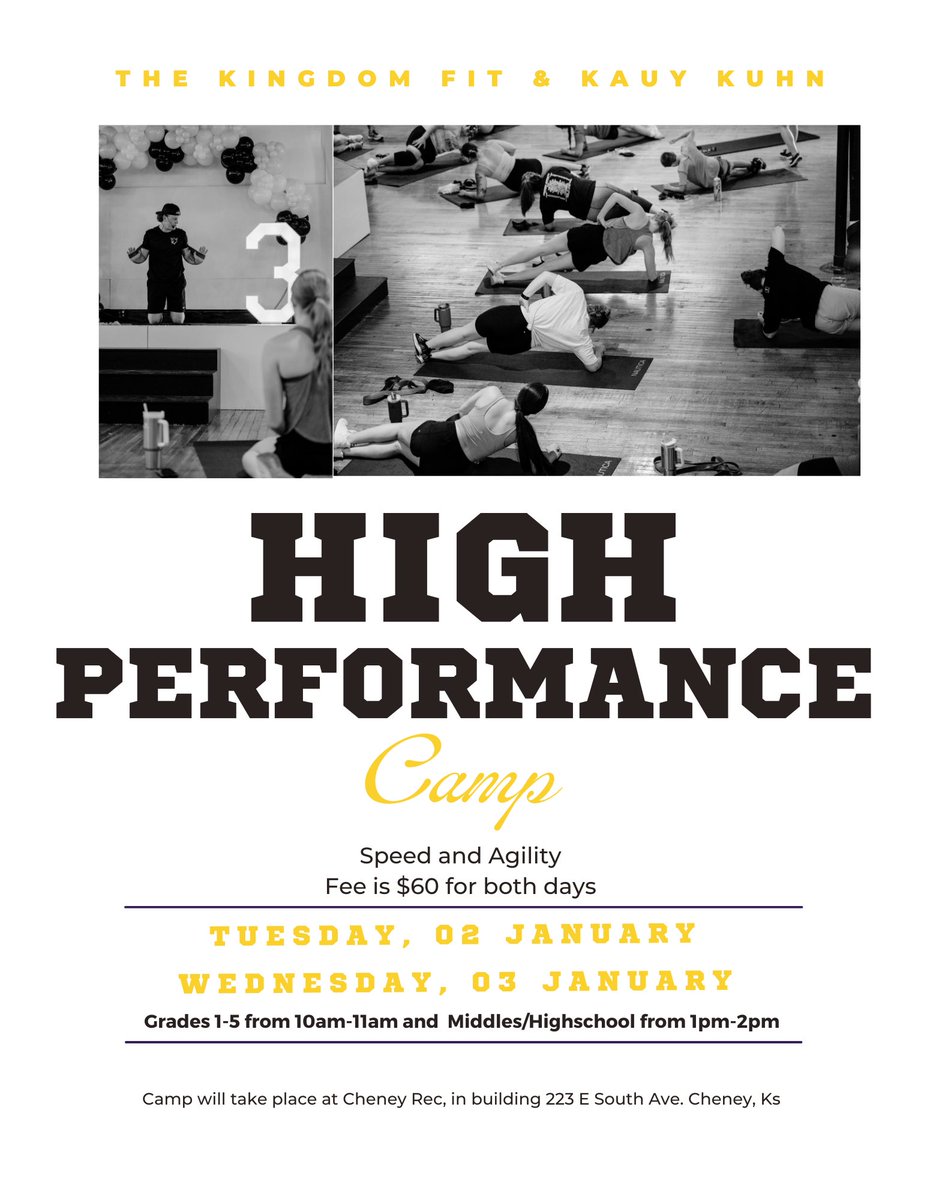 Kauy is looking forward to this opportunity! Don’t forget to sign up and add your shirt size!