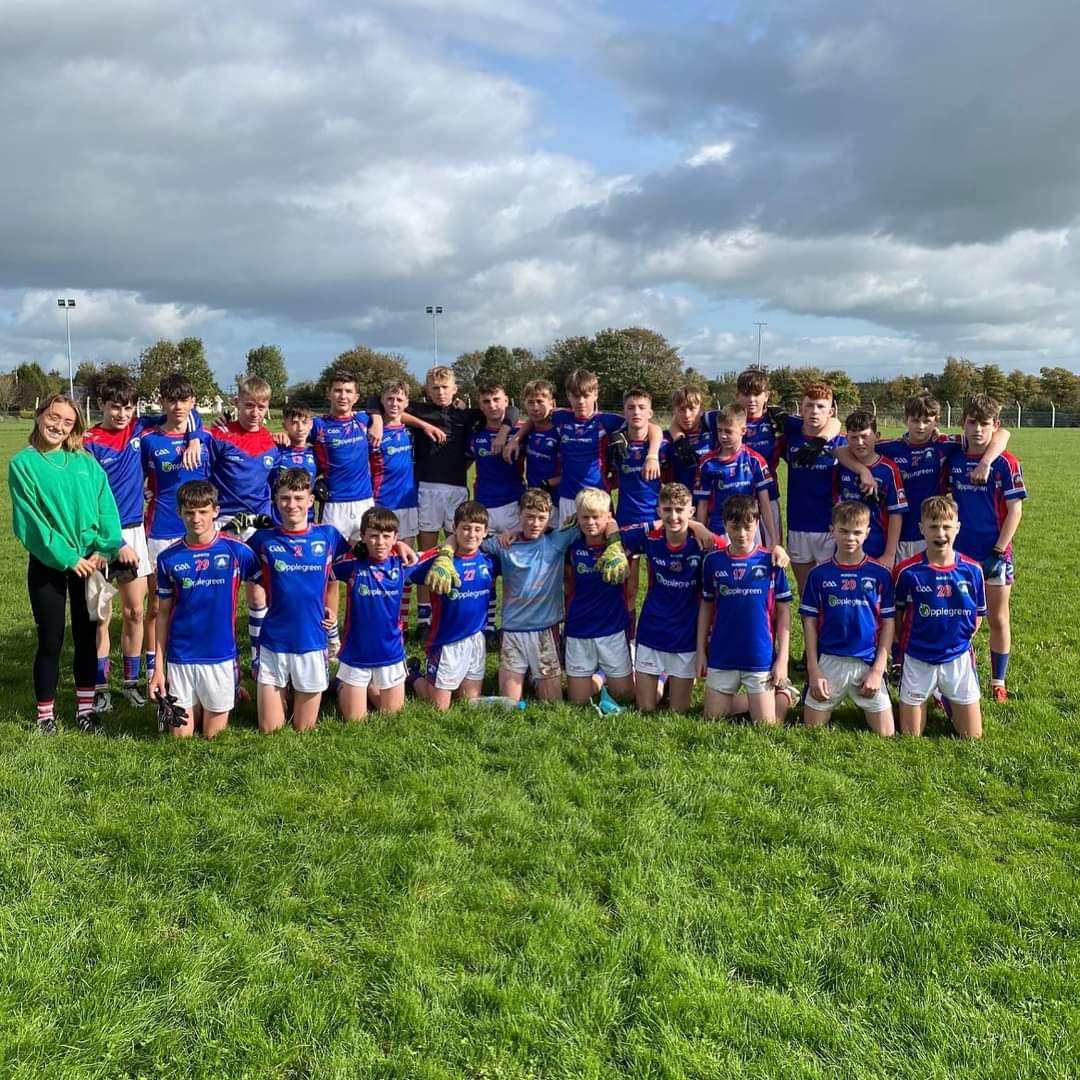CLG Eochaill would like to wish @Trionoide fé15 boys the very best of luck in the @Munsterpps u15 football final where they take on Kilmacthomas Community School this Fri, 15th Dec at 11.30am in Fethard 4g pitch