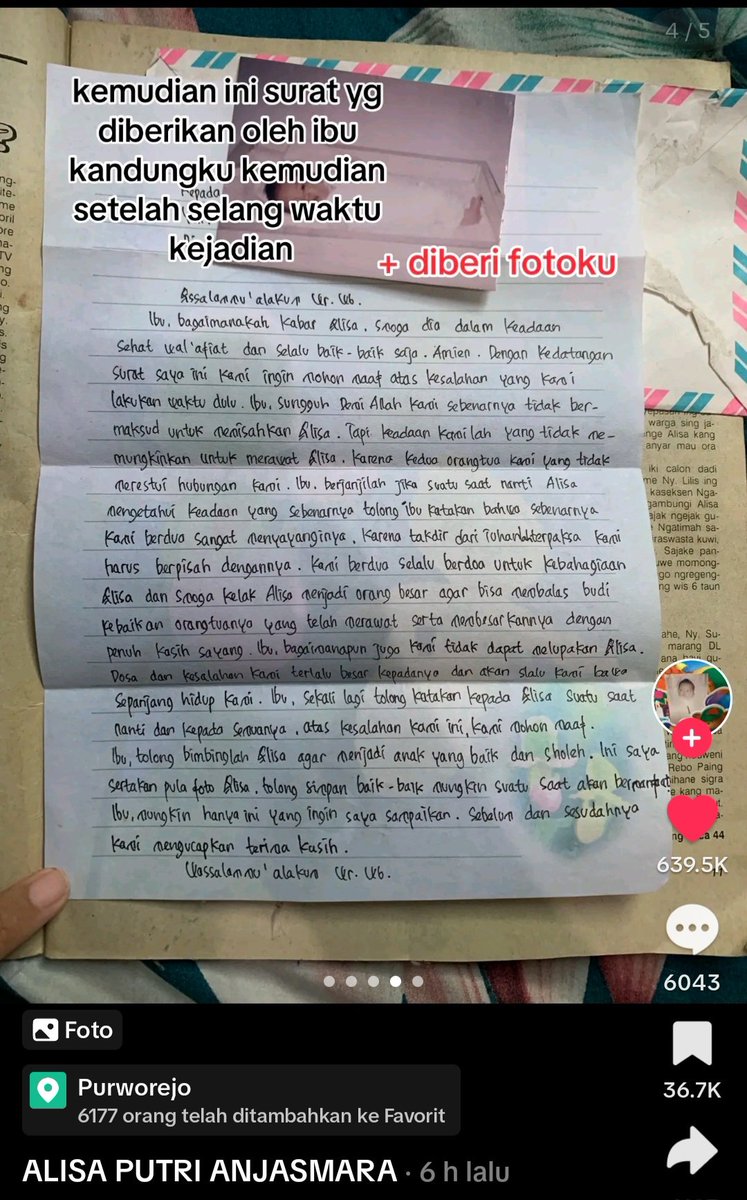 X Do your magic‼️
Udah pada liat blm vt mbak Alisa putri anjasmara🥹?, kasian bgtt huhu. Bantu share dong teman-teman biar mbaknya bisa segera ketemu sama ibu kandungnya🙏🙏