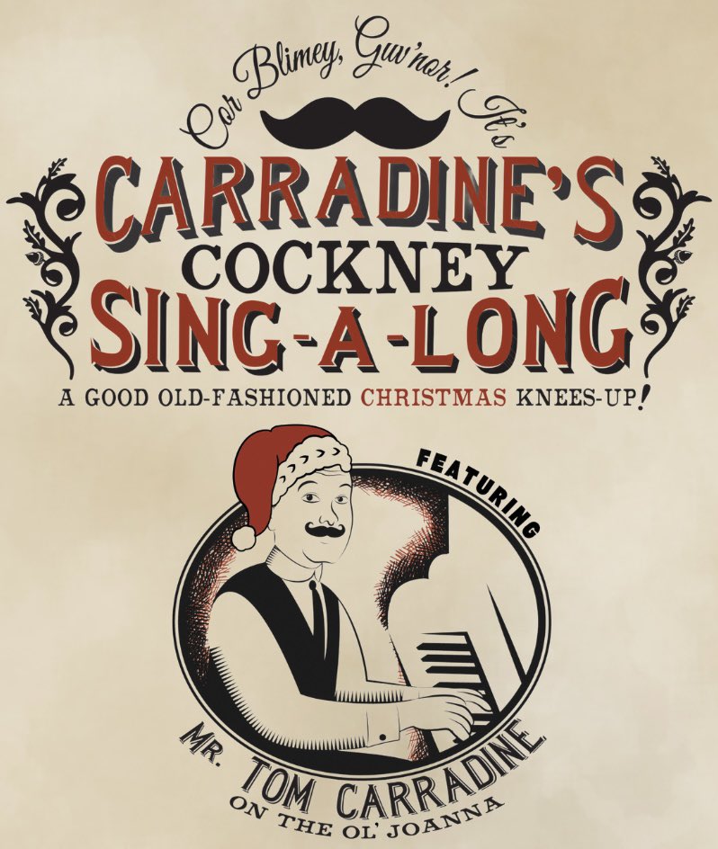 Just two days to go until we welcome Mr Tom Carradine on the ole’ Joanna as he leads us in a cockney sing-a-long for a good old fashioned Christmas knees up! 

Thursday 14th December from 9pm 

#cockneychristmas #singalong #pubevents #youngspubs
