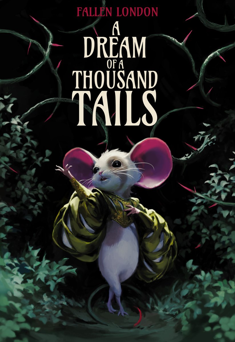 You dream that a story lives in your walls. You hear it when you're in bed, in the dark, scampering towards an ending.

Play this year's Premium story, A Dream of a Thousand Tails, for 25 Fate.