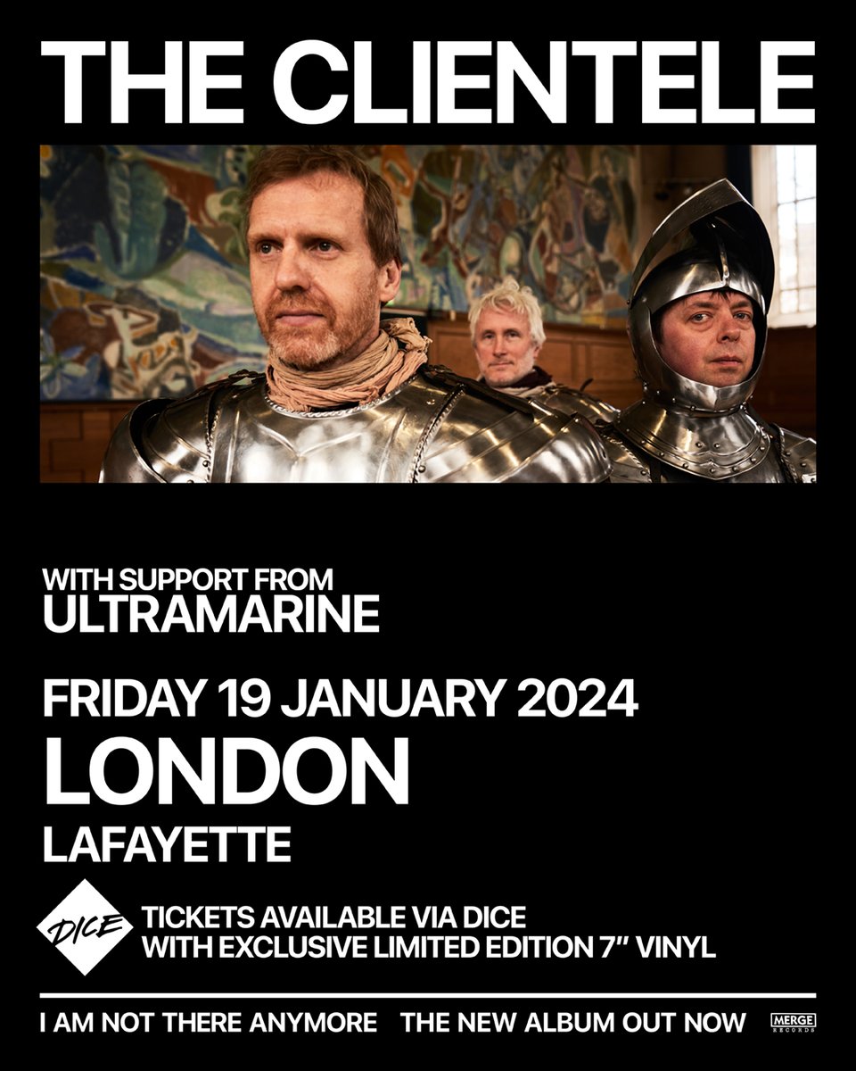 We are very lucky to have the brilliant Ultramarine (@um_ultramarine) open for us in London on Jan 19th. They released one of our favourite albums of 2023 in the shape of 'Send and Return' dice.fm/event/vywe7-th…