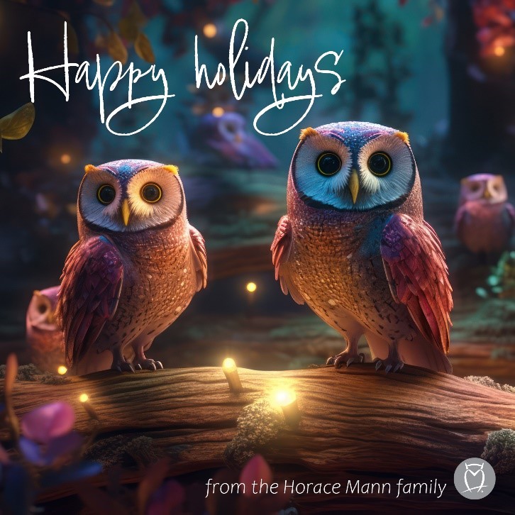 Longtime corporate partner, @HoraceMann, is grateful for clients, colleagues, family & friends this holiday season and all year long. From all of us at Horace Mann, we wish you peace, connection & joy in the year to come! We are here to help horacemann.com #PAPRINCIPALS