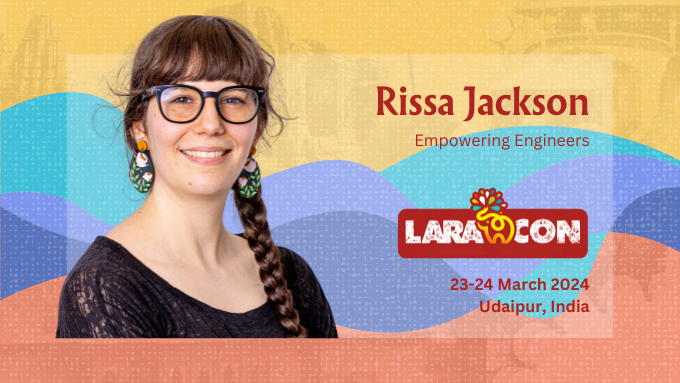 LaraconIN's tweet photo. 🌟 Exciting Update!

📢 Rissa Jackson, a @laravelphp &amp; @vuejs expert, is set to speak at #LaraconIN 2024!

@rissa_bubbles is a full-stack software developer, international speaker, and acro teacher.

Don’t miss out! Buy your tickets today at https://t.co/pRcvUEVMFw https://t.co/oBLZh3oj4H
