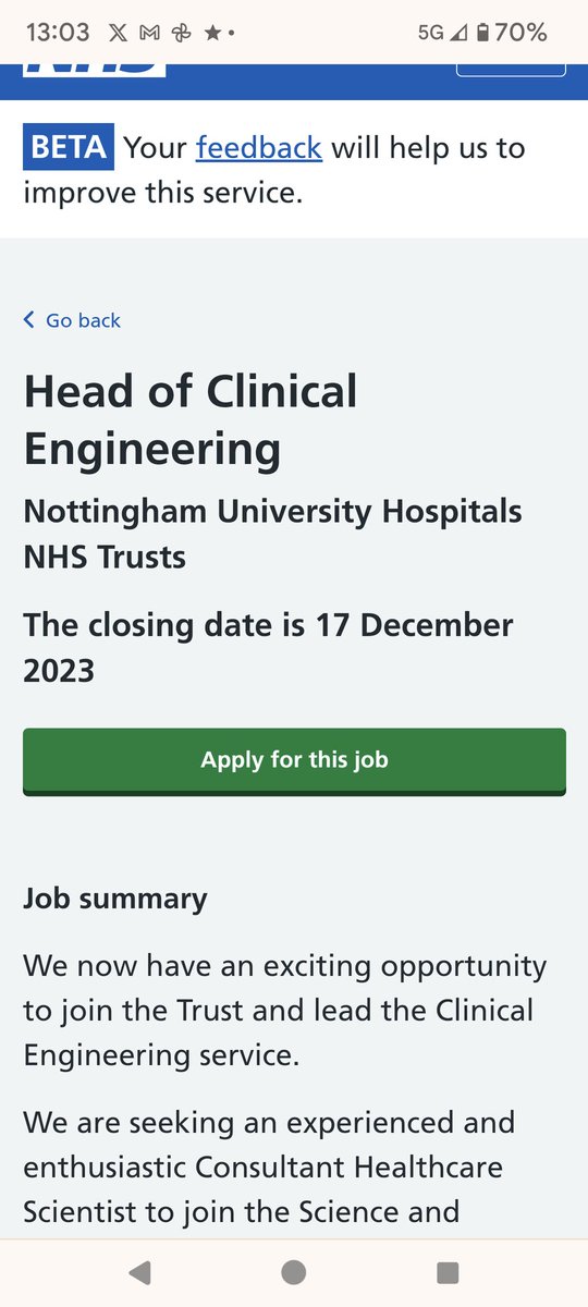 Exciting job opportunity to work with a great team.
jobs.nhs.uk/candidate/joba…