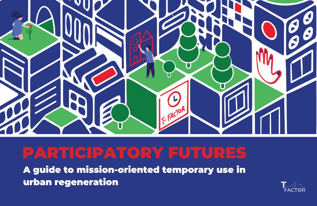 After more than three years of research and experimentation, T-Factor has complied the methods and practical tools for designing and delivering temporary or meanwhile use strategies in urban regeneration plans.
👁The guide is available to download!
t-factor.eu/participatory-…