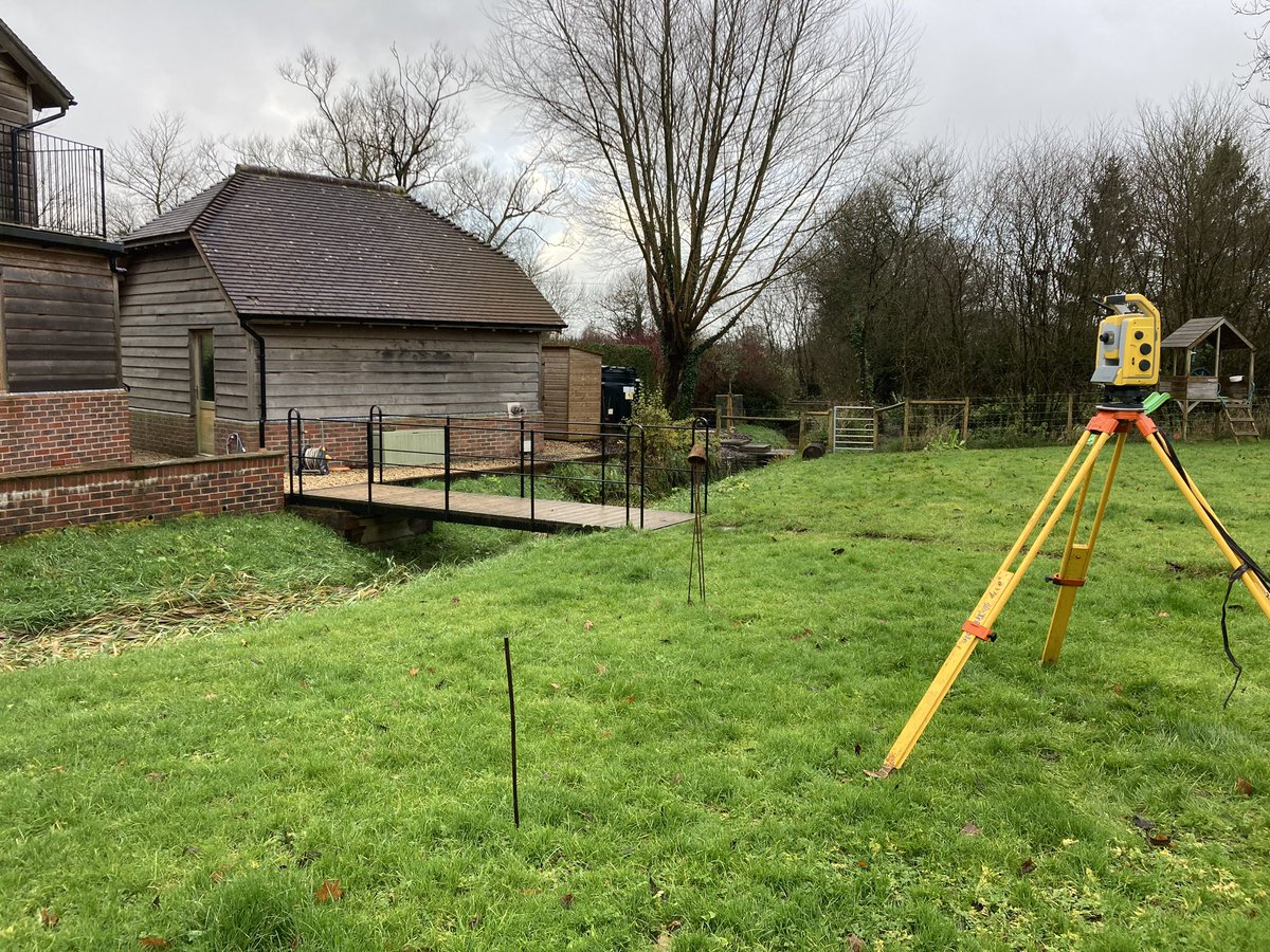 Making the most of our Trimble kit this week. Allowing us to survey in all weathers and carry on for longer in the shorter days. <a href="/TrimbleCorpNews/">Trimble Inc.</a> <a href="/KORECGroup/">KOREC Group</a>