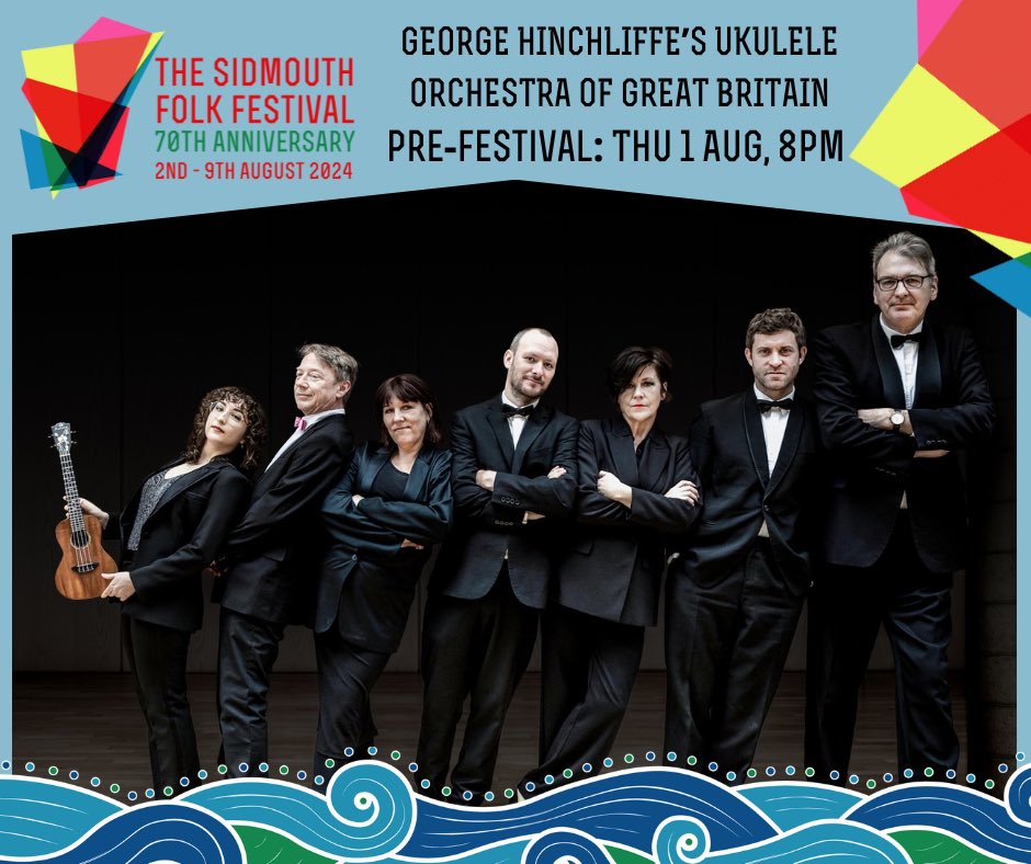 Ukulele Orchestra of Great Britain (@theukes) on Twitter photo We are delighted to announce that we will play <a href="/sidmouthfolk/">The Sidmouth Folk Festival</a> on 01 Aug 2024. Tickets on sale from today! 🎉 We are delighted to announce that we will play <a href="/sidmouthfolk/">The Sidmouth Folk Festival</a> on 01 Aug 2024. Tickets on sale from today! 🎉
