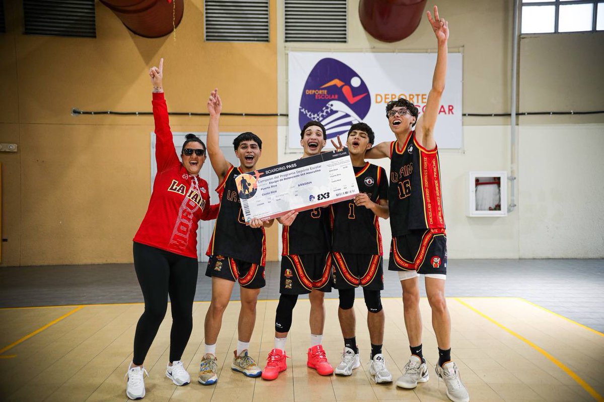 recreaydeportes's tweet image. ¡Felicidades por este logro y les deseamos mucho éxito en su próxima aventura internacional! 🌎🇵🇷🏆 #Baloncesto3x3 #FIBA #PuertoRico