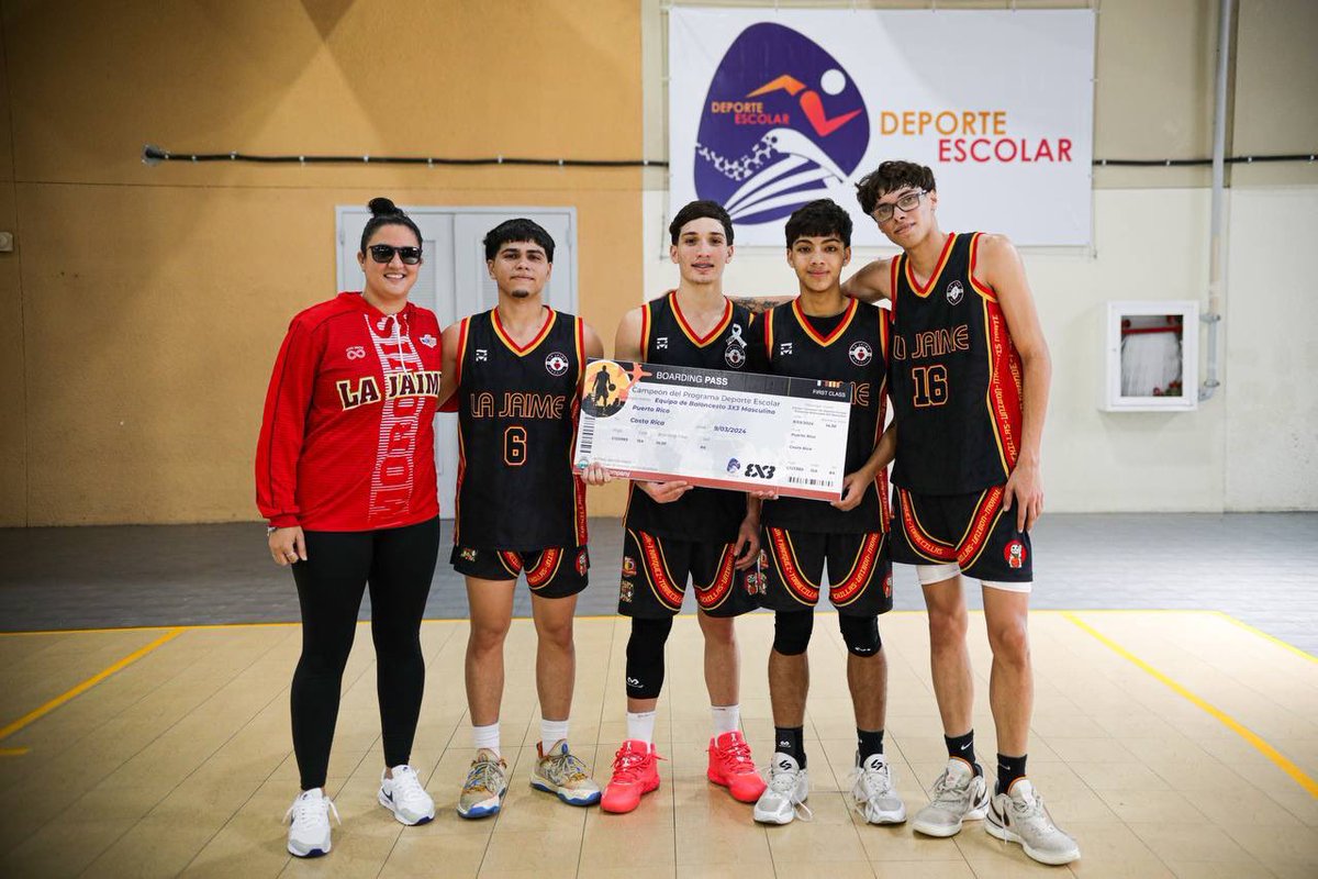recreaydeportes's tweet image. ¡Felicidades por este logro y les deseamos mucho éxito en su próxima aventura internacional! 🌎🇵🇷🏆 #Baloncesto3x3 #FIBA #PuertoRico
