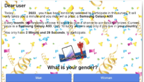 FREE GIVE A WAY: Get a Samsung Galaxy A53 Now !

Wow! Get a chance to get a Samsung Galaxy A53 Now free. Its only available for the people of the  Samsung Galaxy A53. If you like to get a few Samsung Galaxy A53 Then Follow These Steps » Only Task
More info:tinyurl.com/4cvsz92y