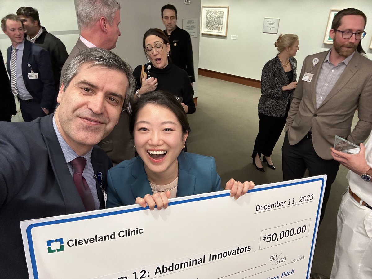 Ricard Corcelles MD (@corcellesmd) on Twitter photo Our DDI team won yesterday the <a href="/ClevelandClinic/">Cleveland Clinic</a> Innovation Challenge for our minimally invasive measuring instrument (MIMI)! Excellent teamwork! <a href="/matthew_kroh/">Matthew Kroh, MD</a>, Chelsea Feng, <a href="/salvarrete/">Salvador Navarrete</a> <a href="/AndrewStrongMD/">Andrew Strong</a>. Thanks for all the support <a href="/MattWalshMD/">Matthew Walsh</a> <a href="/MRegueiroMD/">Miguel Regueiro</a> Our DDI team won yesterday the <a href="/ClevelandClinic/">Cleveland Clinic</a> Innovation Challenge for our minimally invasive measuring instrument (MIMI)! Excellent teamwork! <a href="/matthew_kroh/">Matthew Kroh, MD</a>, Chelsea Feng, <a href="/salvarrete/">Salvador Navarrete</a> <a href="/AndrewStrongMD/">Andrew Strong</a>. Thanks for all the support <a href="/MattWalshMD/">Matthew Walsh</a> <a href="/MRegueiroMD/">Miguel Regueiro</a>