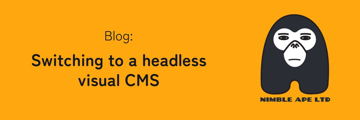 Nimble Ape Ltd (@nimbleapeltd) on Twitter photo We’ve got a new CMS!
Our developer <a href="/marcovidonis/">@marcovidonis@indieweb.social</a> researched some options and implemented ours, so if you’re trying to find a new visual headless CMS then you might find his blog useful:
nimblea.pe/monkey-busines…
#visualCMS #headlessCMS #opensource #qwik <a href="/builderio/">Builder.io</a> We’ve got a new CMS!
Our developer <a href="/marcovidonis/">@marcovidonis@indieweb.social</a> researched some options and implemented ours, so if you’re trying to find a new visual headless CMS then you might find his blog useful:
nimblea.pe/monkey-busines…
#visualCMS #headlessCMS #opensource #qwik <a href="/builderio/">Builder.io</a>