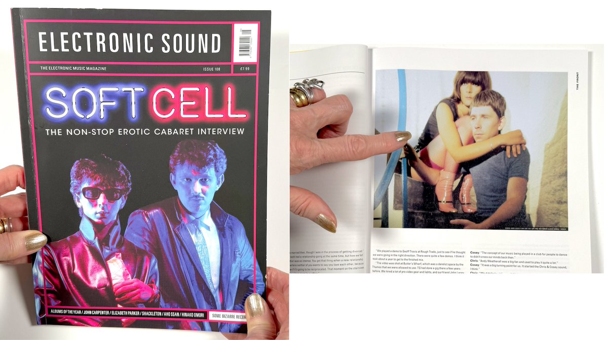 Another excellent issue of @ElectronicMagUK as always. Thank you @ianberriman for the great chat about our special (October) love song. ❤️electronicsound.squarespace.com/shop/p/issue-1…